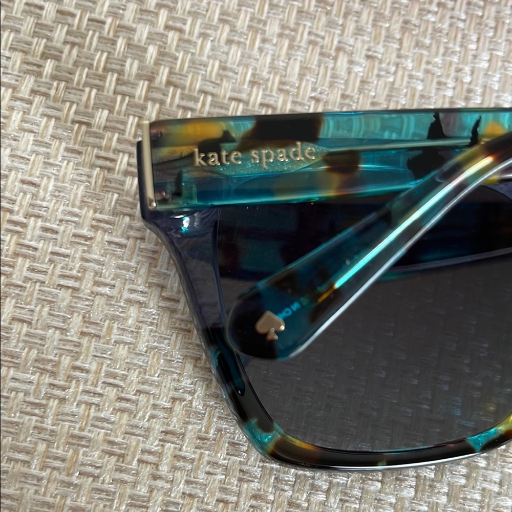 Kate Spade Blue Rectangular Sunglasses - Picture 4 of 6